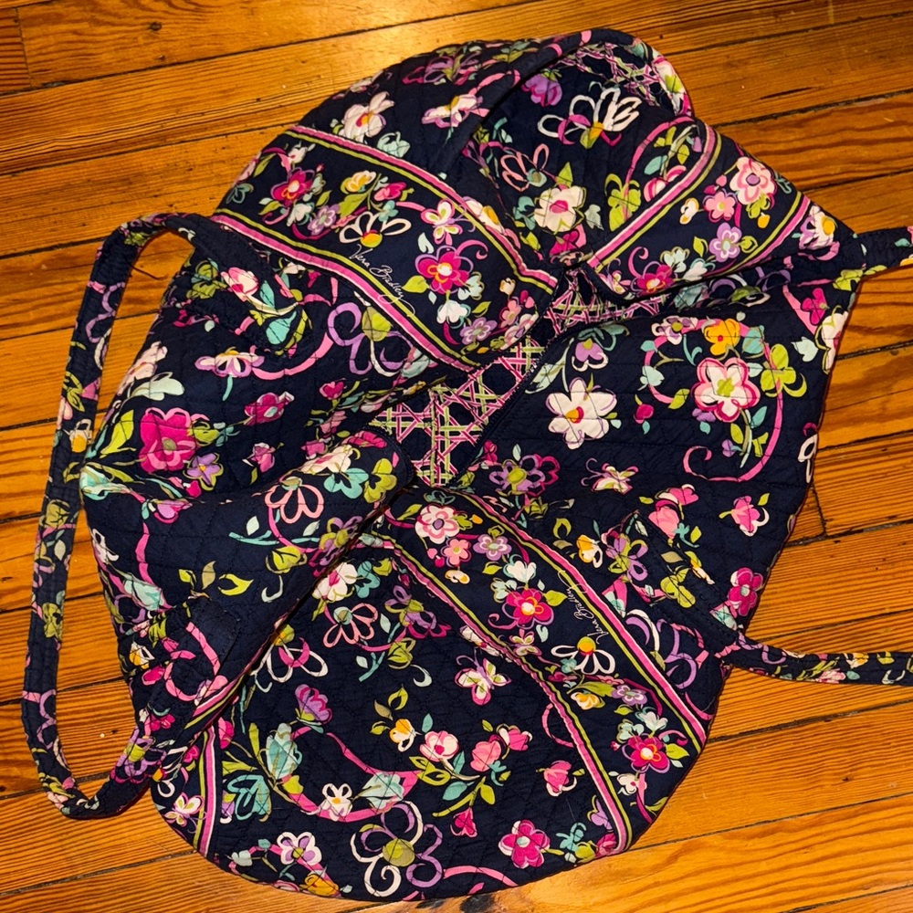 Vera Bradley Quilted Weekender Duffel Bag